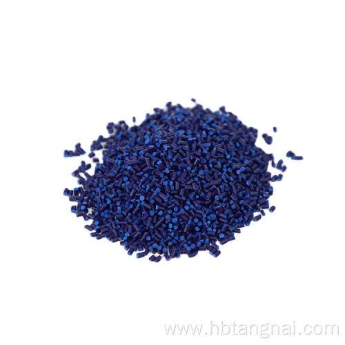 plastic color masterbatch for plastic material blue